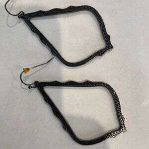 Kendra Scott Sophie Drop Black Earrings